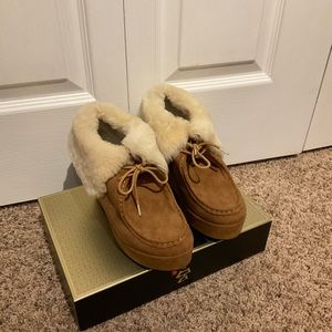 🛍Court wedged shoes faux fur 🛍